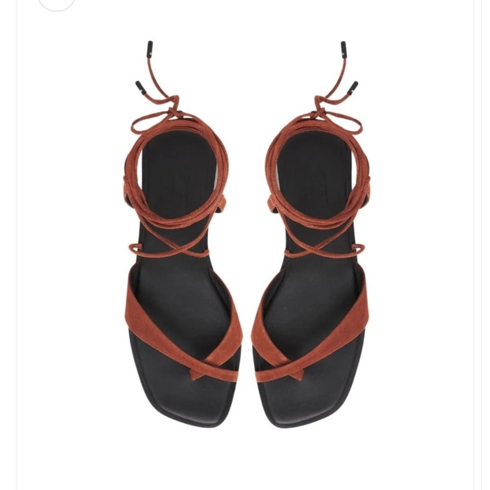 A.EMERY x MATTEAU Deia Sandal - Suede & Leather - Paprika - 40 - sold out - box